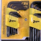 Jogo De Chaves Allen Hexagonal E Toque Ponta Bola 18 Pçs | Fe